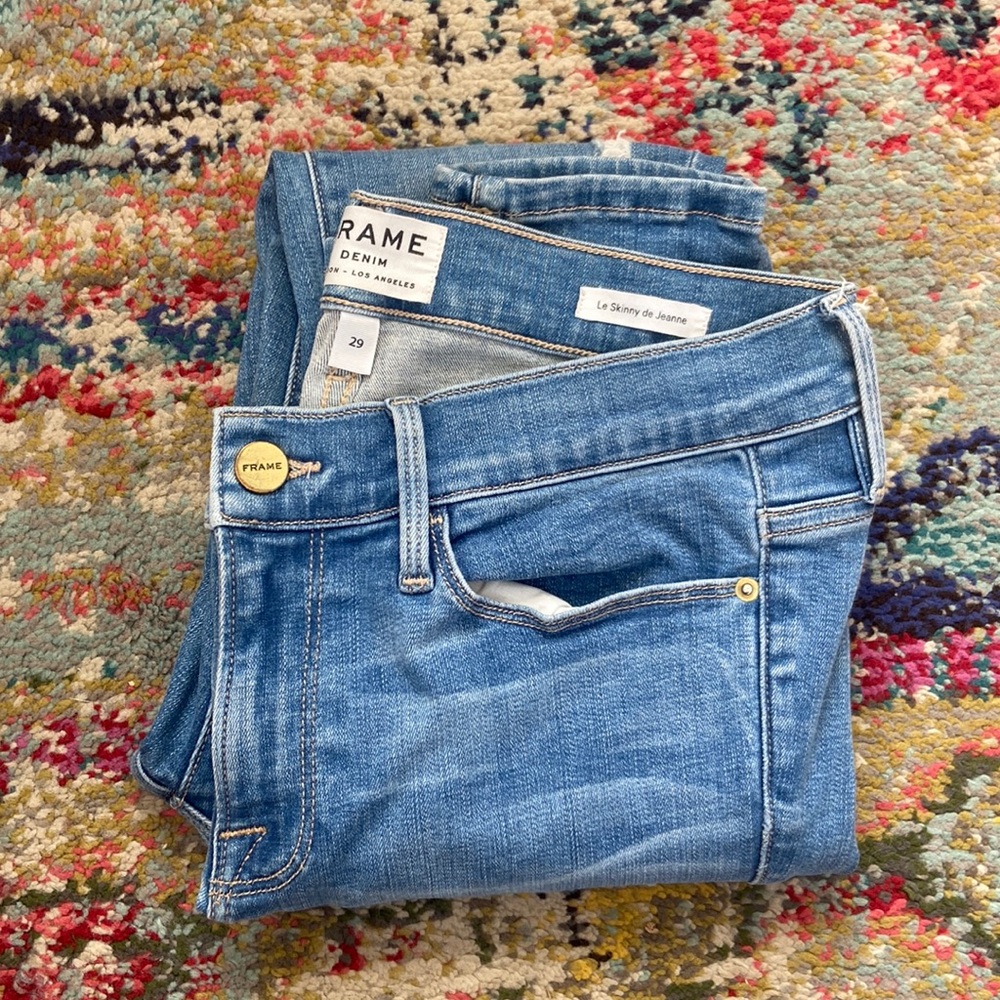 FRAME denim skinny jeans